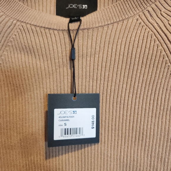 Joe's ribbed tan sweater new with tags size small - Picture 4 of 6